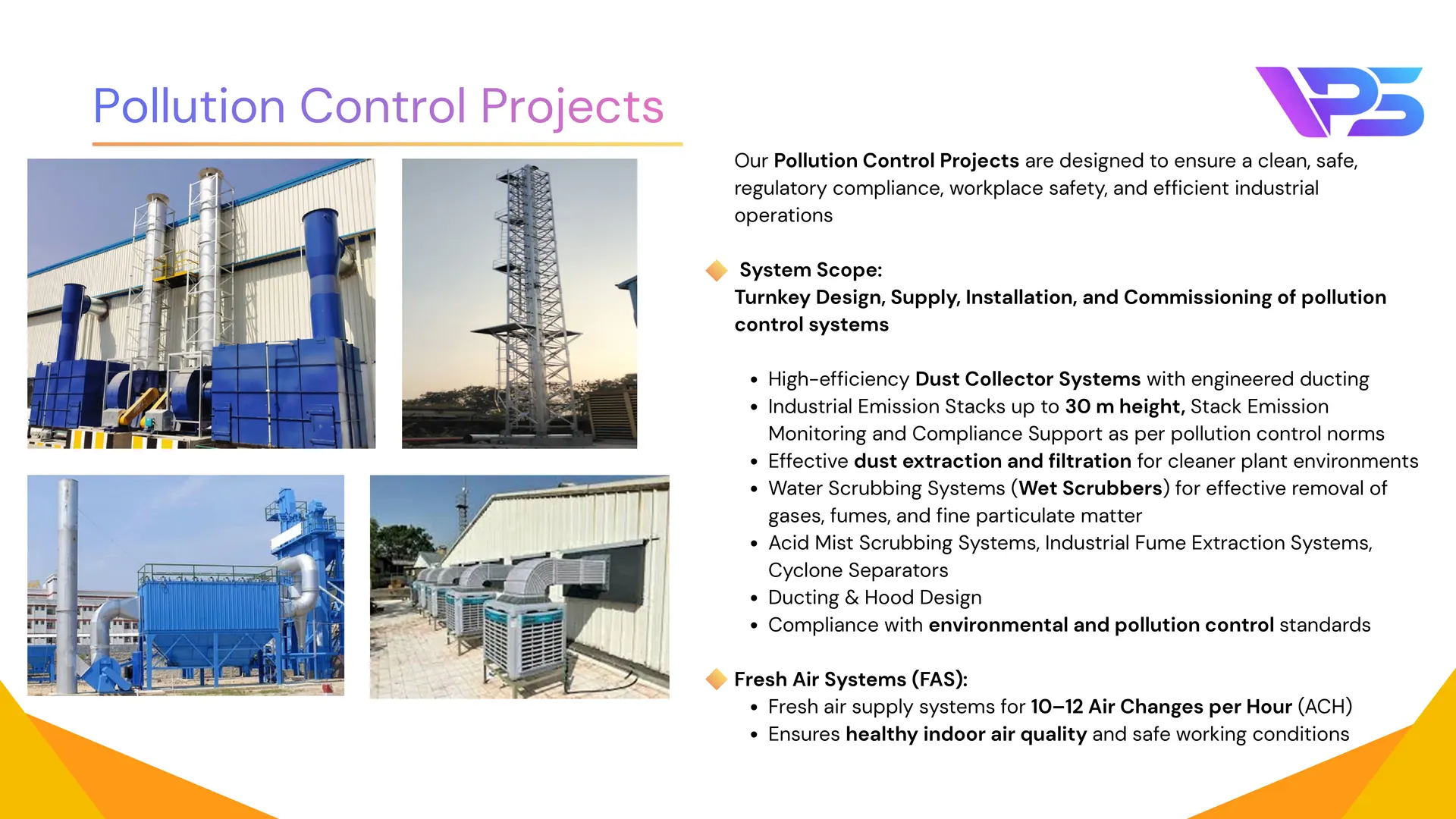 Pollution Control Projects. Company profile slide 7 of 18.